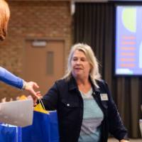 experienced PSS receiving prize